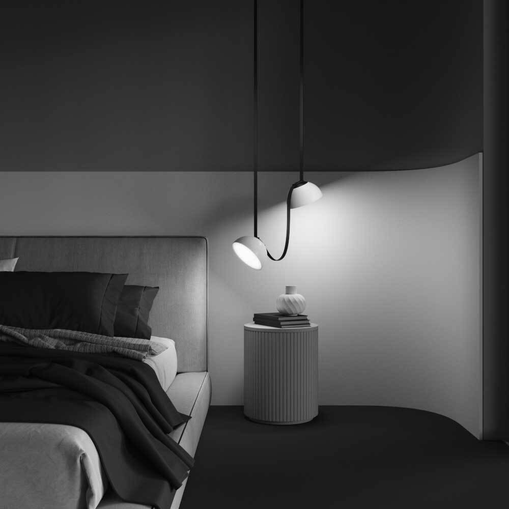 Подвесной светодиодный светильник Maytoni Technical Pendant system Parity Bowl TR126B-20W3K-W