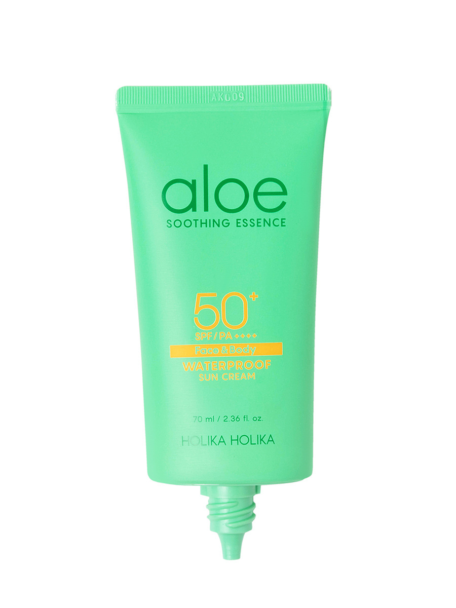 Holika holika aloe waterproof sun cream. Солнцезащитный крем Aloe Waterproof Sun Cream SPF 50, 70мл Holika 7986140. Holika Holika солнцезащитный гель Aloe Waterproof SPF 50. Крем Холика СПФ 50 мэйк ап. Extra Aloe солнцезащитный крем SPF 50.