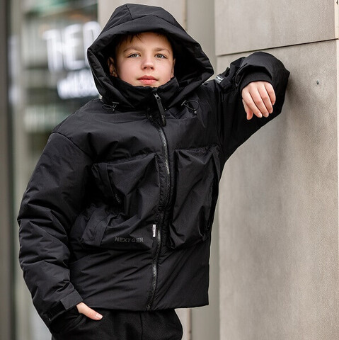 Демисезонная куртка-парка Батик для мальчика