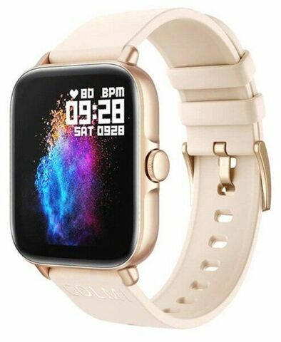 Ремешок Ecosystem Colmi P28PLUS Gold Frame Gold Silicone Strap