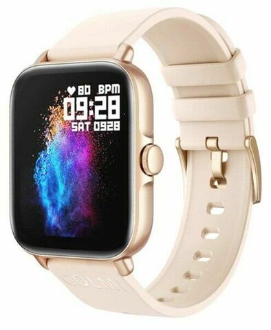 Ecosystem Colmi P28PLUS Gold Frame Gold Silicone Strap