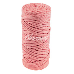 White our polyester cord 5 mm