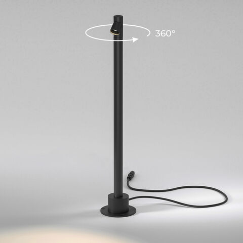 Ландшафтный светодиодный светильник Elektrostandard Rone 35175/S черный