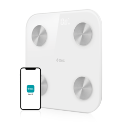 Весы TTEC Sensi Smart Scale для анализа тела TTEC, белый