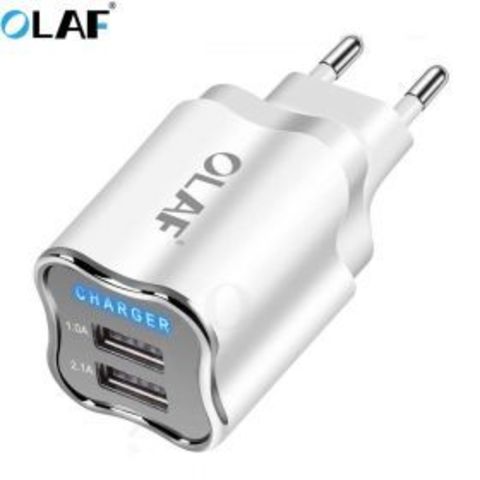 Зарядное устройство OLAF цвет на 2 USB порта