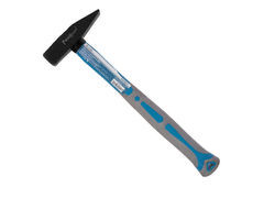38-2-203 Молоток слесарный 300 г, кованый, фиберглассовая рукоятка (РемоКолор)