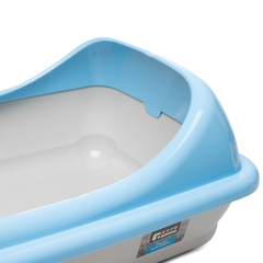 Triol туалет для кошек прямоугольный с ассиметричным бортом 