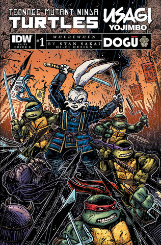 Teenage Mutant Ninja Turtles Usagi Yojimbo WhereWhen #1 (Cover B)