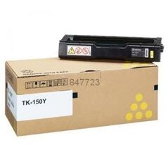 Kyocera TK-150Y - Тонер-картридж для принтеров Kyocera FS-C1020MFP, FS-C1020MFP+. Ресурс 6000 страниц.