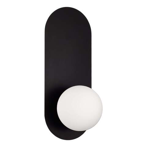 SLE1194-401-01 Светильник настенный Черный/Белый G9 1*5W TOCCO