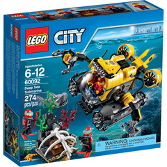 LEGO City: Глубоководная подводная лодка 60092