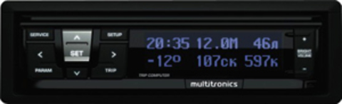 Бopтовой компьютер Multitronics RI-500V для автомобилей Ваз