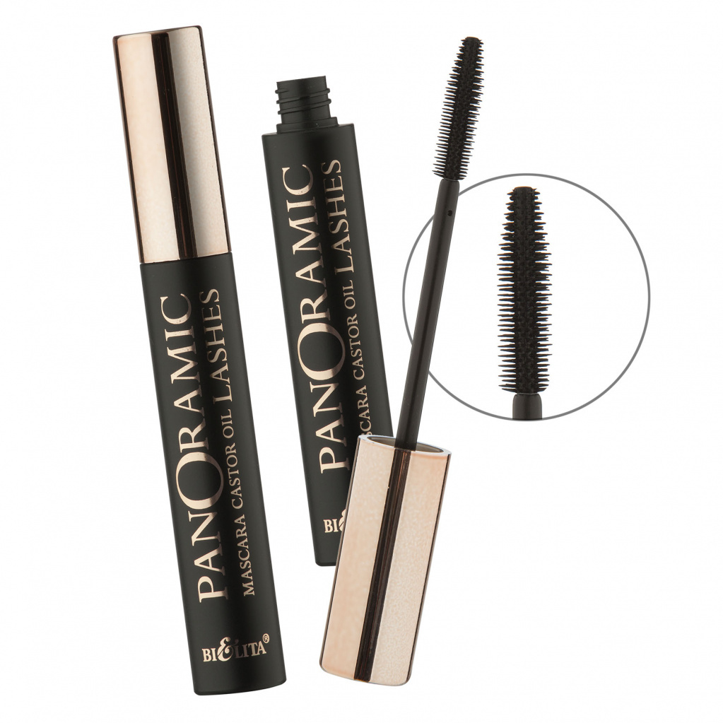 Белита LUXURY Тушь для ресниц с Касторовым маслом «Panoramic Lashes» 12мл