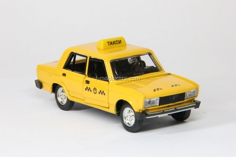 VAZ-2105 Lada Taxi plafond yellow Agat Mossar Tantal 1:43