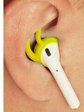 Силиконовые амбушюры для AirPods 1, 2, 3 (Желтый)