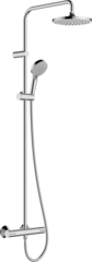 Душевая система с термостатом для душа, хром Hansgrohe Vernis Blend Showerpipe 26318000