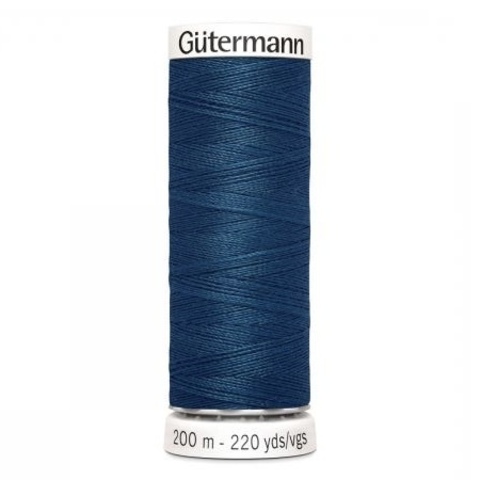 Нить Sew-All 200 м, Gutermann, 904 т.морская волна