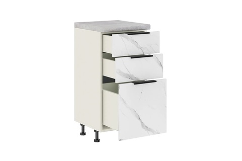 Брауни С3ЯК-400 (Г.394) шкаф нижний (3 ящика: 3 фасада)
