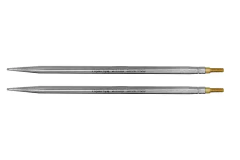 HiyaHiya Спицы разъемные металлические Steel Interchangeable Tips, №3.25, 13 см