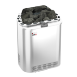 Электрическая печь SAWO SCANDIA COMBI SCAC-80NS-Z (8 кВт, с парогенератором, внутри оцинковка, снаружи нержавейка), выносной пульт (пульт и блок мощности докупаются отдельно) - купить в Москве и СПб недорого по цене производителя

