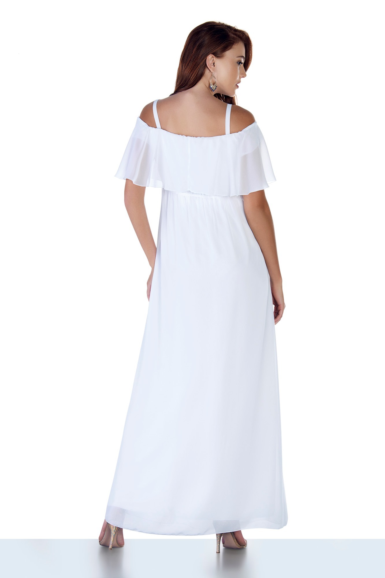 Платье для беременных 08496 белый