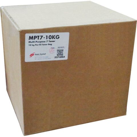 Тонер черный Static Control© Universal MPT7.10kg (CE278A/CF283A) упаковка 10кг, цена за 1кг, размер коробки - 29смx30смx31см - купить в компании MAKtorg