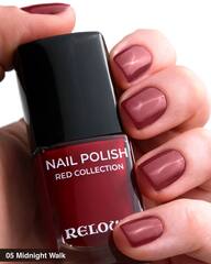 RELOUIS Лак для ногтей Red Collection №05 бордовый