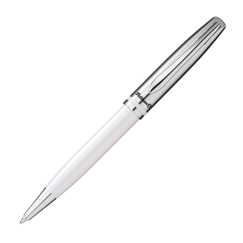 Ручка шариковая Pelikan Jazz® Classic White Chrome (58575)