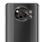 Защитное стекло 3D 9H для камеры Xiaomi Poco X3, Poco X3 NFC, Poco X3 Pro (Черное)