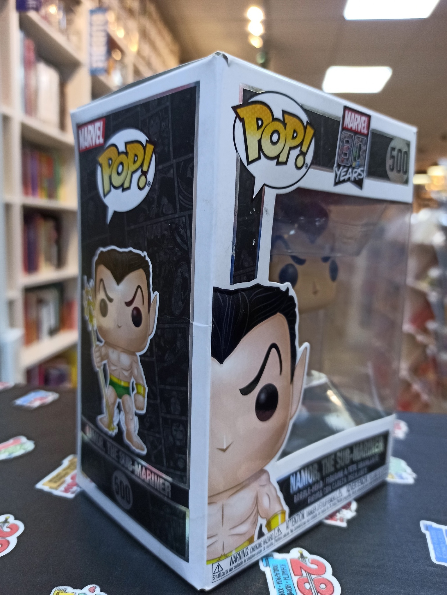 Funko POP! Marvel 80 Years: Namor The Sub-Mariner (500) (Б/У) – купить по  выгодной цене | Интернет-магазин комиксов 28oi.ru