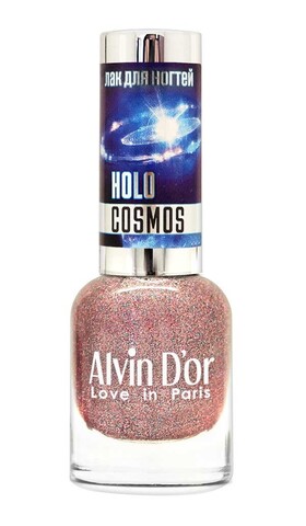 Alvin D`or Лак для ногтей HOLO COSMOS тон 6814 15мл
