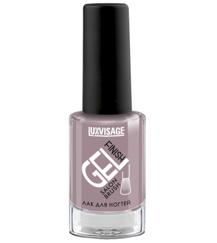 Gel finish Лак для ногтей тон 39серо-лиловый дымчатый 9г Lux Visage