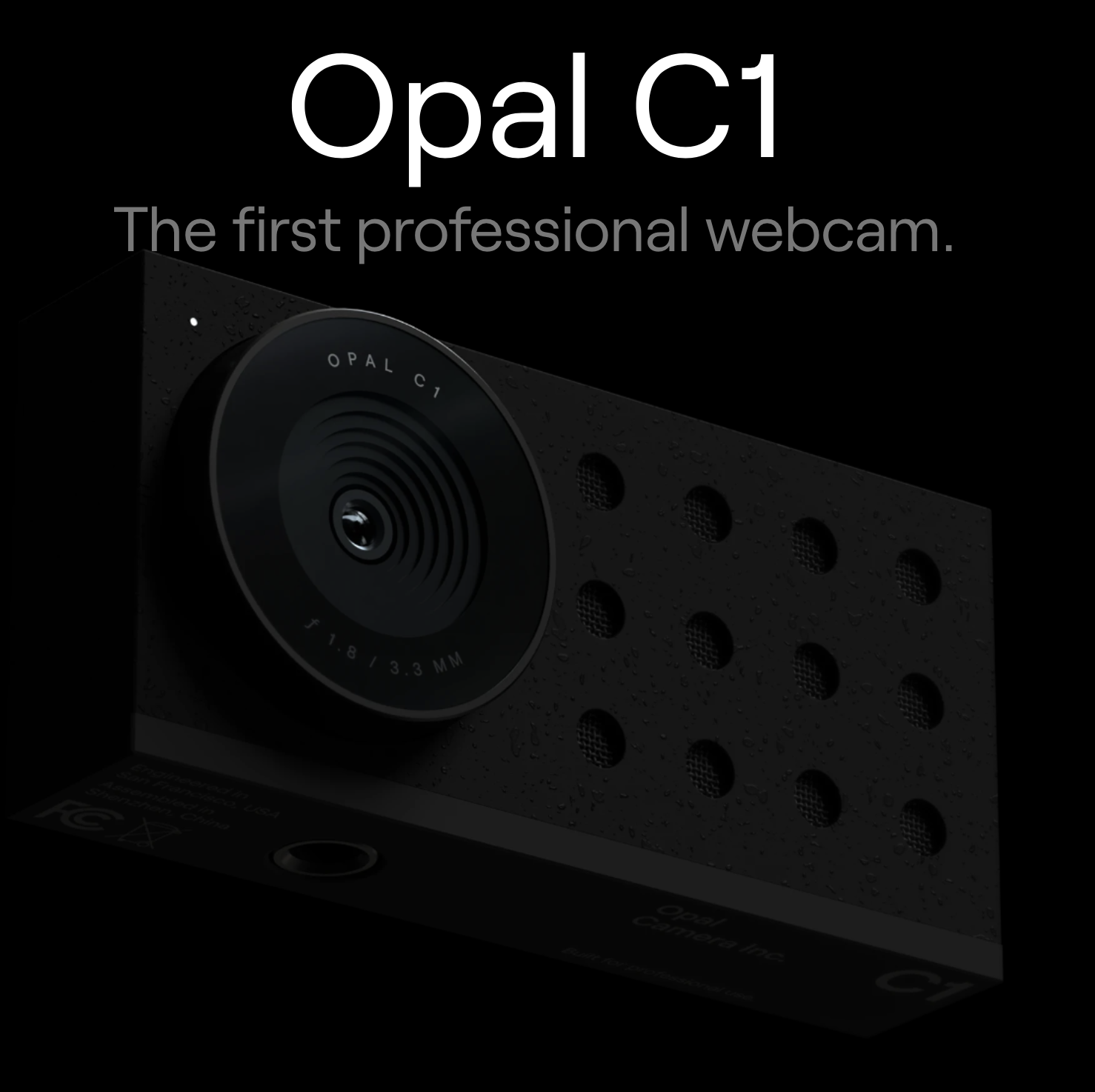 Купить Веб-камера Opal C1 4k Webcam черный - по выгодной цене | Нобэл