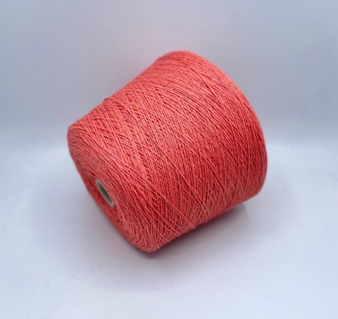 Loro Piana (пр.Италия), art.Ttwist coarsehair,3/13 433м/100гр,100% Кашемир , цвет- Оранжевый коралл,меланж, арт.31672