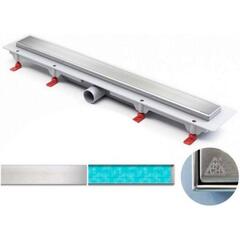 Трап линейный для пола, боковой слив MCH CH1050/50K1