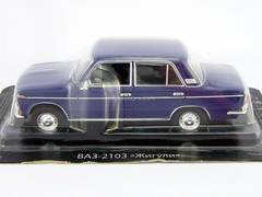 VAZ-2103 Lada 1500 blue 1:43 DeAgostini Auto Legends USSR Best #75