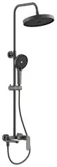 Душевая система тропический душ BELZ B24713-3 латунь, графит
