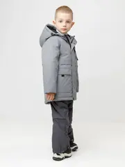 куртка  для мальчика  ВК 36105/2 ГР (104-122)