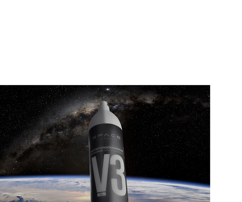 Space Cosmetics V3 Антиголограммная финишная полировальная паста 1л