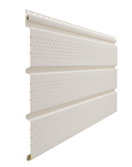 Docke STANDARD Софит перфорированный (Пломбир)