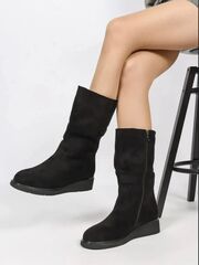 Сапоги зима эко кожа по 6 пар (36-40)р./ CR/22