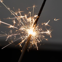 Бенгальские огни (Свечи), 180 сек., 70 см, 3 шт.