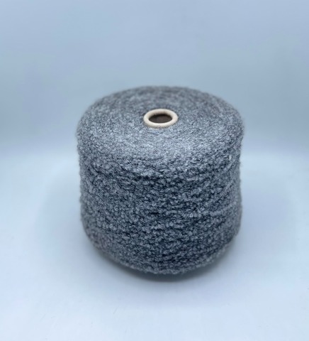 Pecci filati (пр.Италия),art. Spuma melange, 260/100гр, 39% Шерсть, 22% Альпака, 25% Акрил, 13% Полиамид,1% Эластана, цвет-Светлый графит,меланж. арт.36720