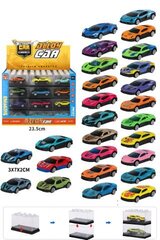 Металлически машинки 60 в уп 7 см ассорти