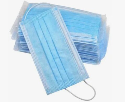 Маска Медицинская Одноразовая, в уп 50 шт. цена за уп.