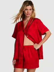 ПИЖАМА БОКСЕР САТИНОВАЯ VICTORIA'S SECRET