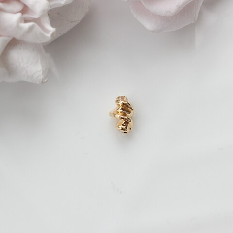 Бусина разделитель (спейсер), 11*7 мм, позолота, П194