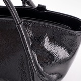 Сумка Саломея 362 лак черный