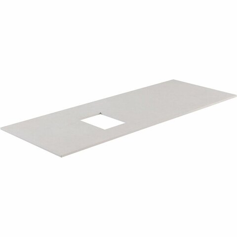 Allen Brau 1.21015.K 1.21015.K INFINITY Столешница 120 L (фрез 45), иск. камень белый (302287)