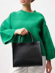 Кожаная сумка Deboro 30902 черный